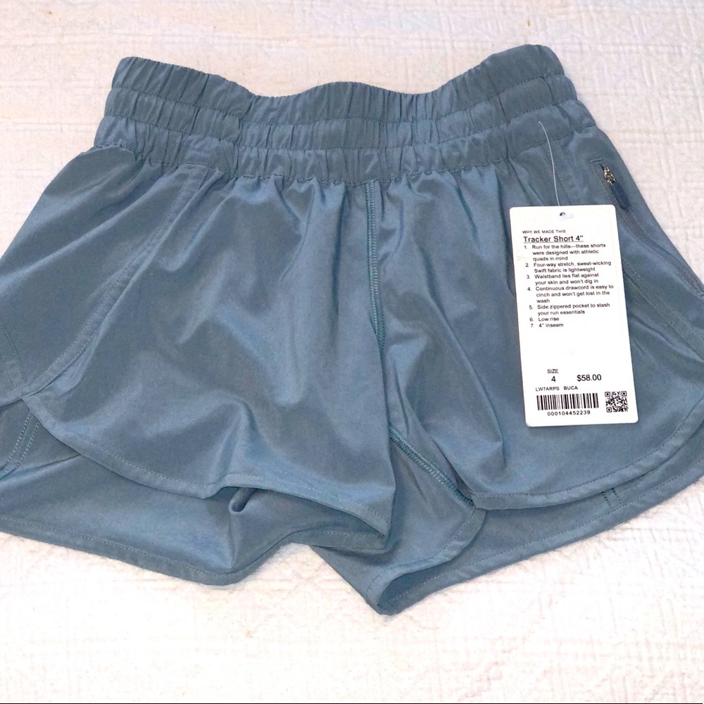 NWT - Lululemon - Tracker 4” Shorts